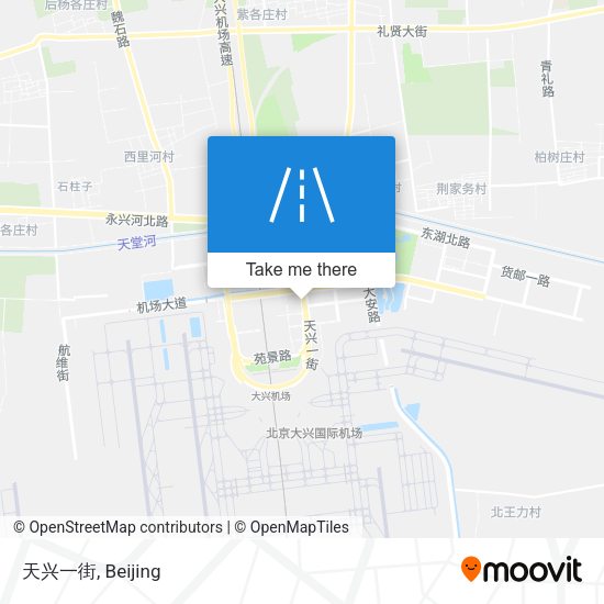 天兴一街 map