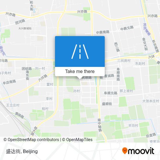 盛达街 map
