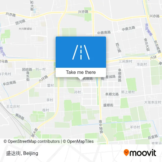 盛达街 map