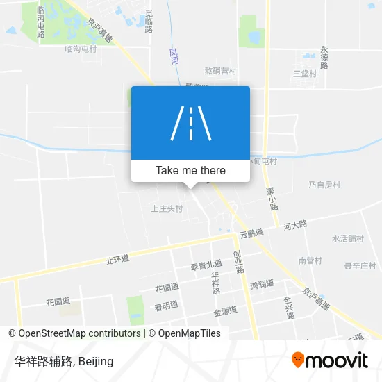 华祥路辅路 map