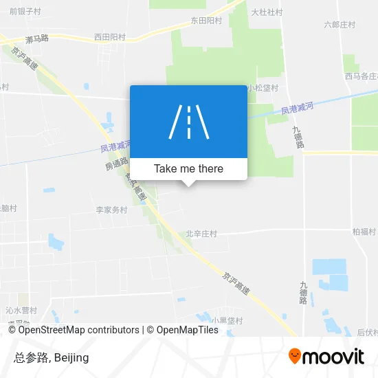 总参路 map