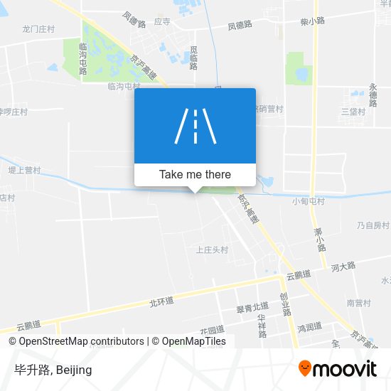 毕升路 map