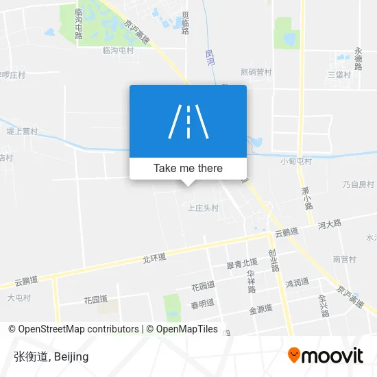 张衡道 map