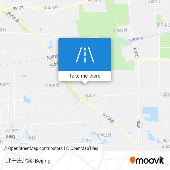 北辛庄北路 map