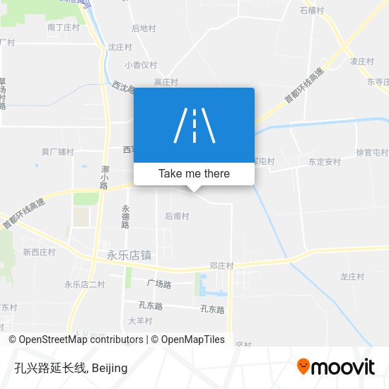 孔兴路延长线 map