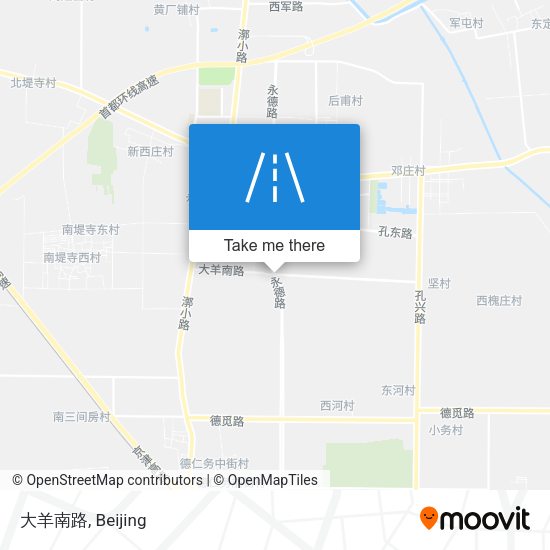 大羊南路 map