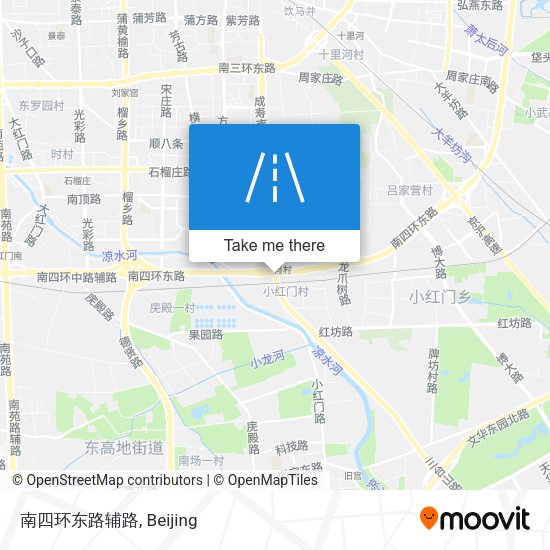 南四环东路辅路 map