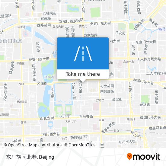 东厂胡同北巷 map