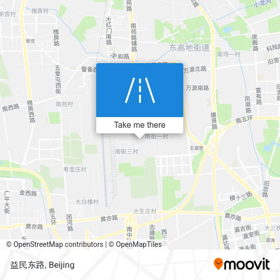 益民东路 map