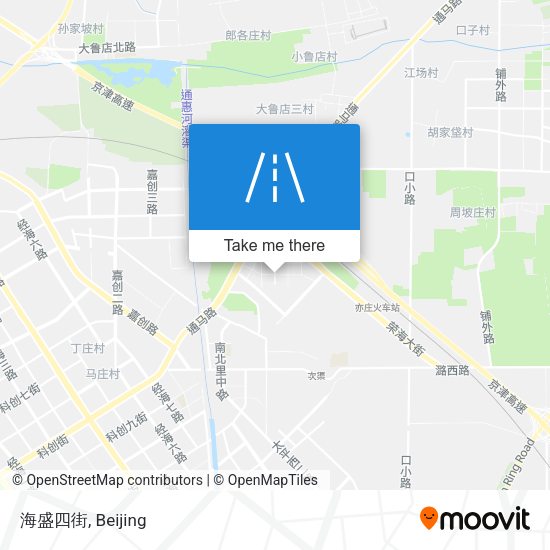 海盛四街 map