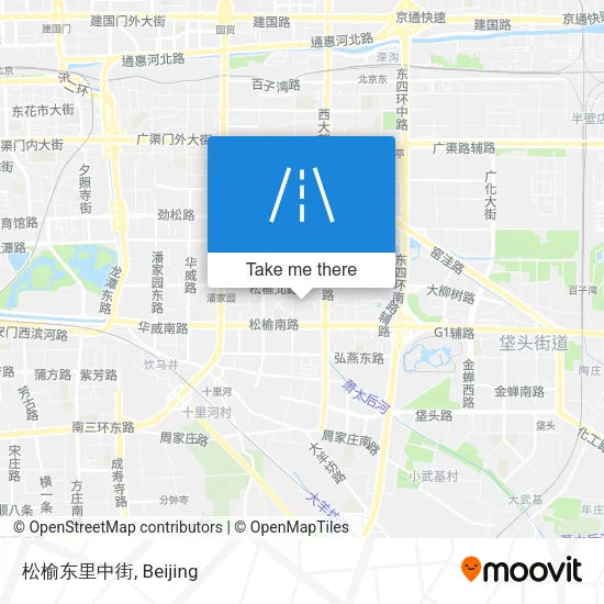 松榆东里中街 map