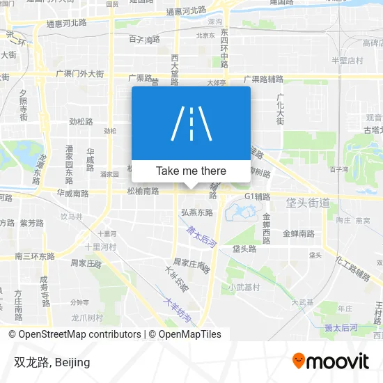 双龙路 map