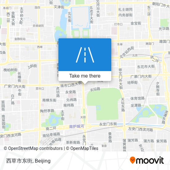 西草市东街 map