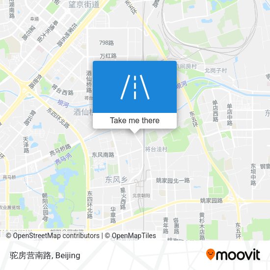 驼房营南路 map