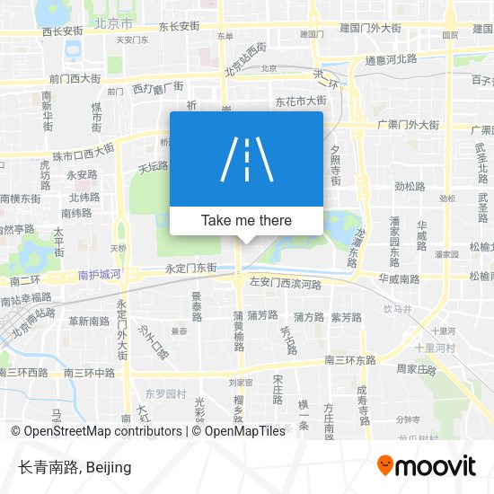 长青南路 map