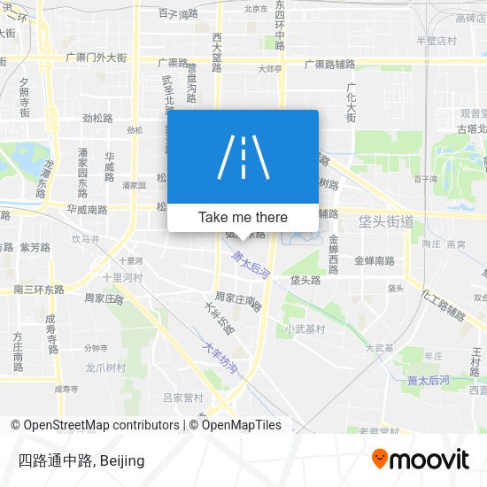 四路通中路 map