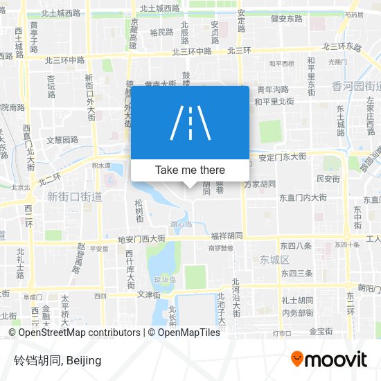 铃铛胡同 map