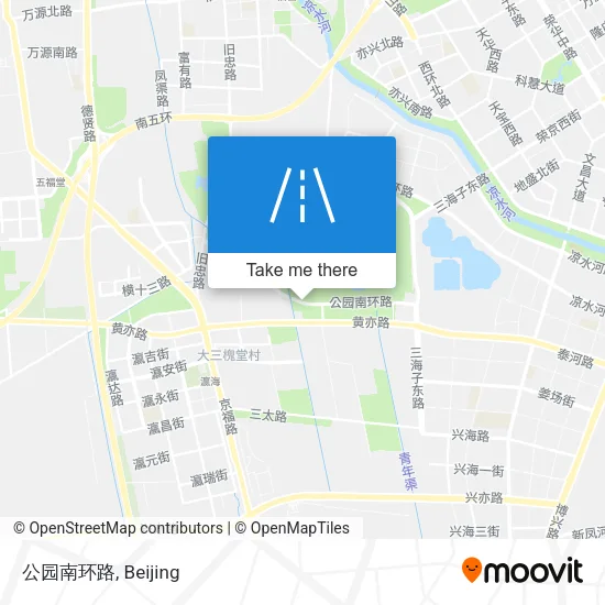 公园南环路 map