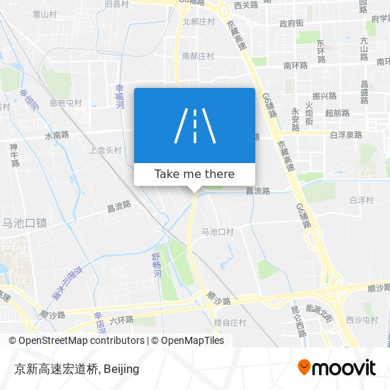 京新高速宏道桥 map