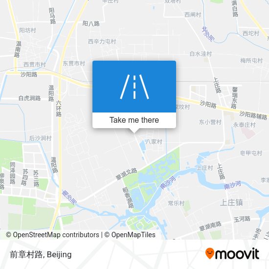 前章村路 map