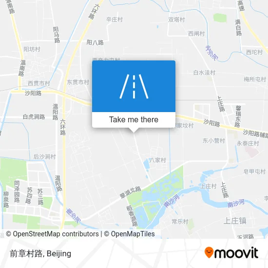 前章村路 map