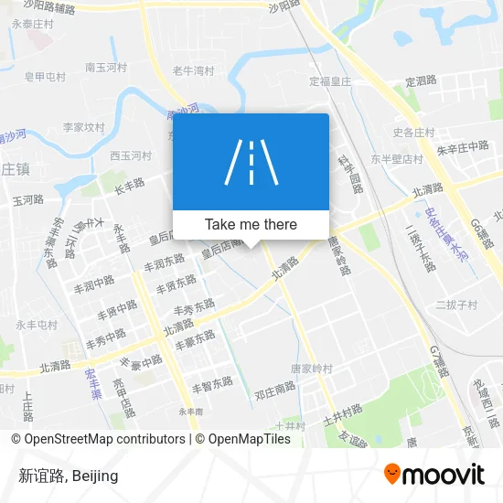 新谊路 map