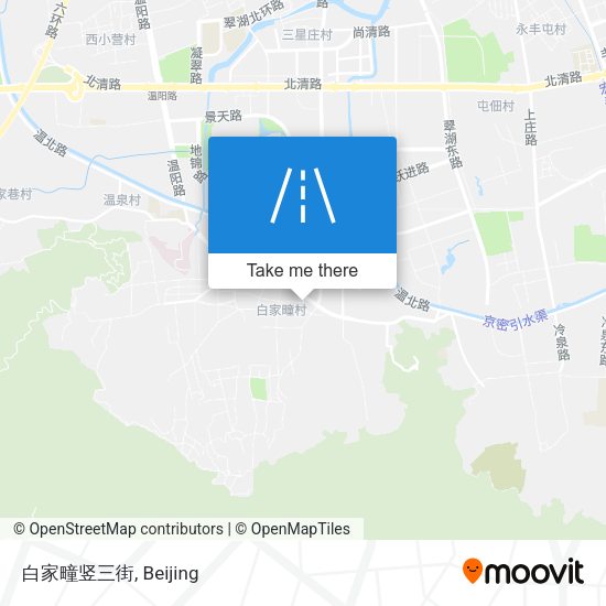 白家疃竖三街 map
