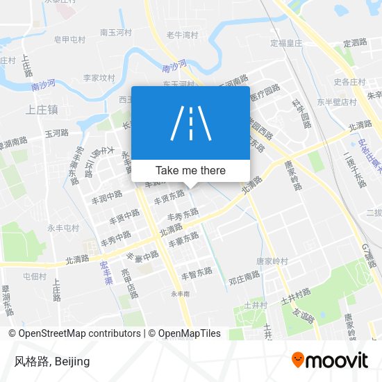 风格路 map