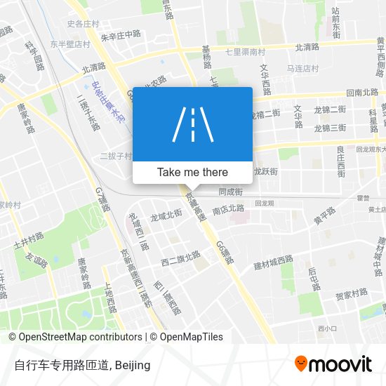 自行车专用路匝道 map