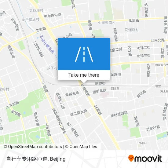 自行车专用路匝道 map