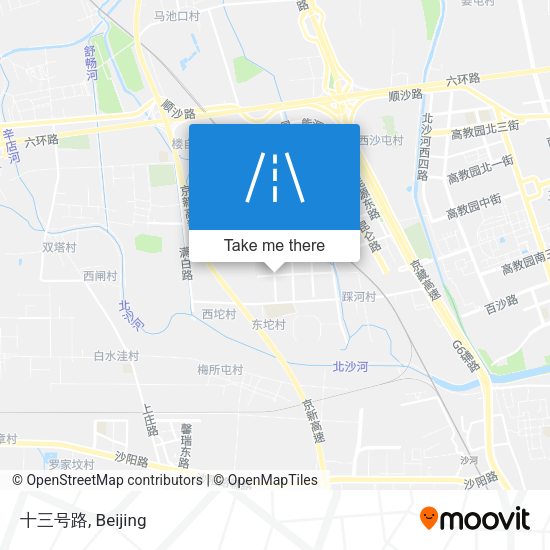 十三号路 map