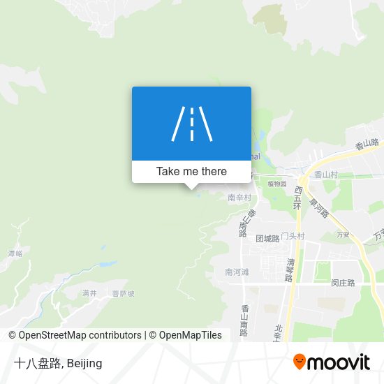 十八盘路 map