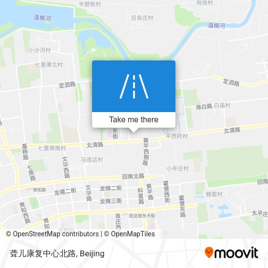 聋儿康复中心北路 map
