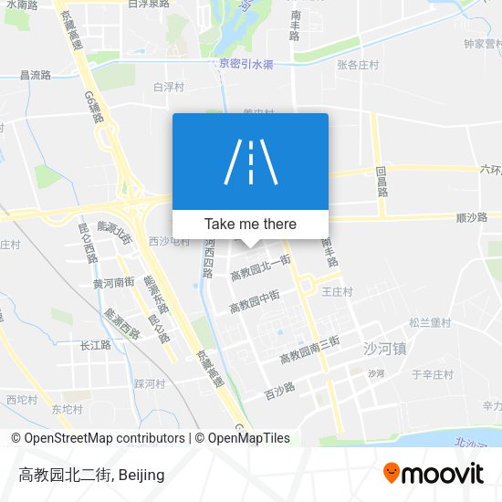 高教园北二街 map