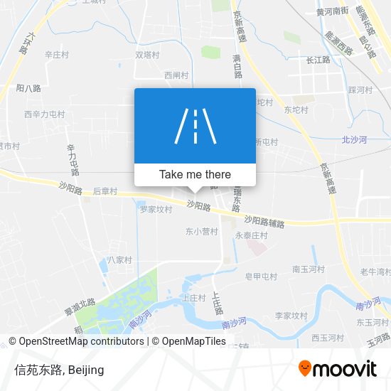 信苑东路 map