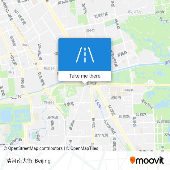 清河南大街 map