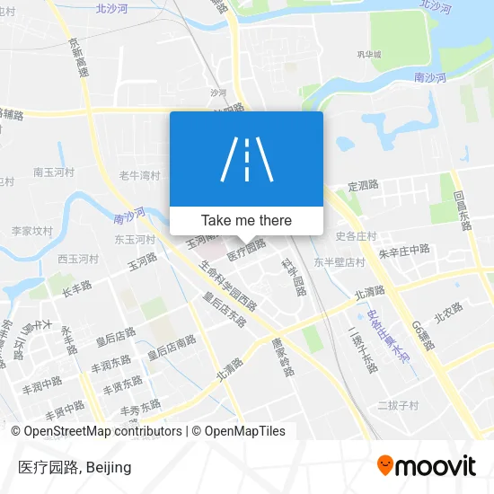 医疗园路 map