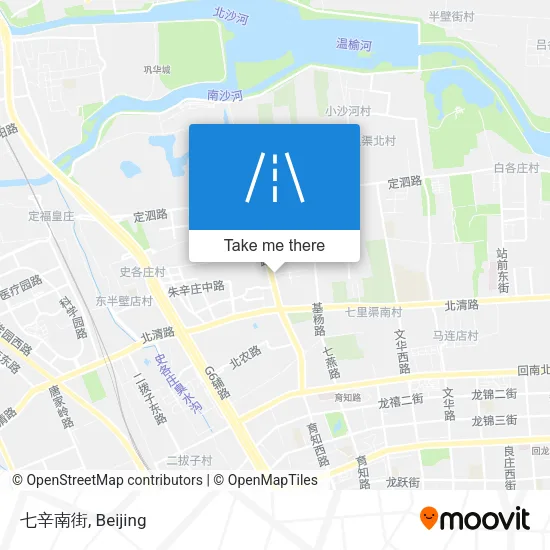 七辛南街 map