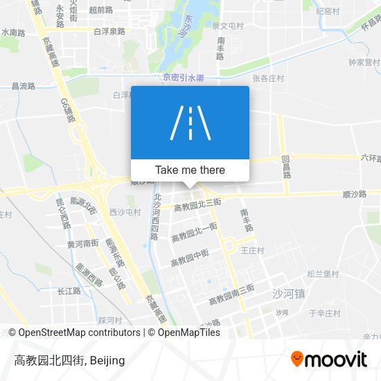 高教园北四街 map
