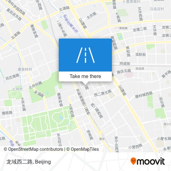 龙域西二路 map