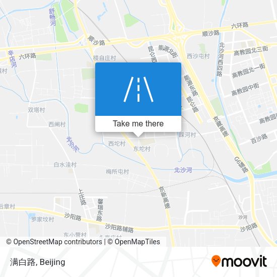 满白路 map
