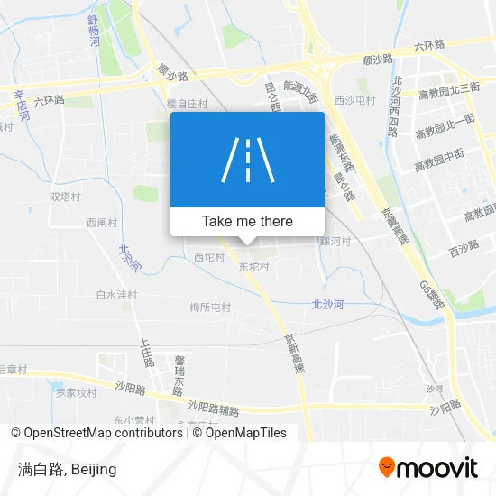 满白路 map