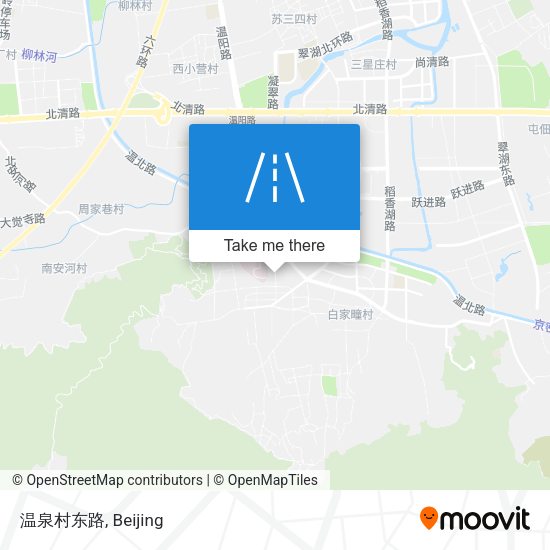 温泉村东路 map