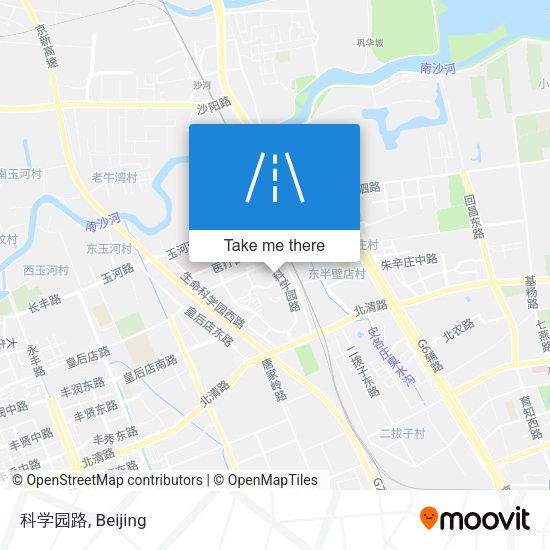 科学园路 map