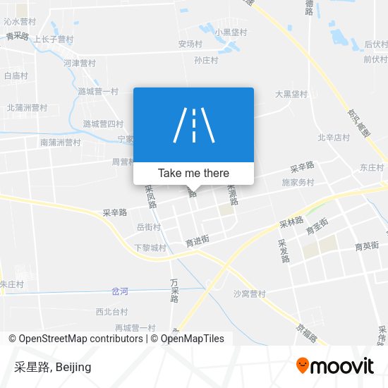 采星路 map
