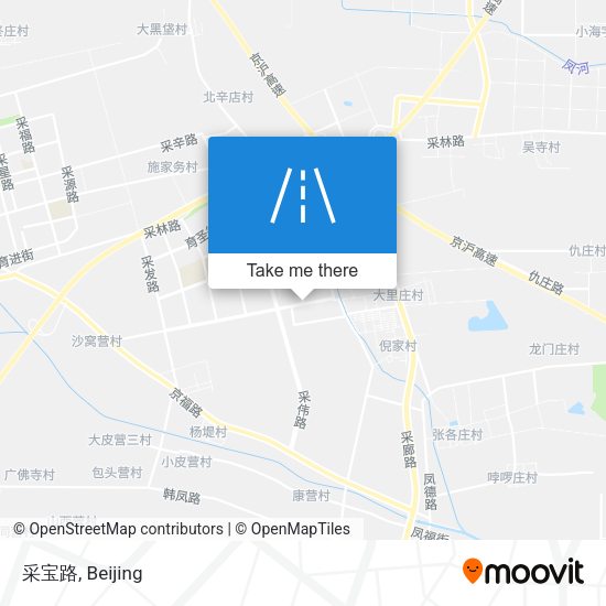 采宝路 map