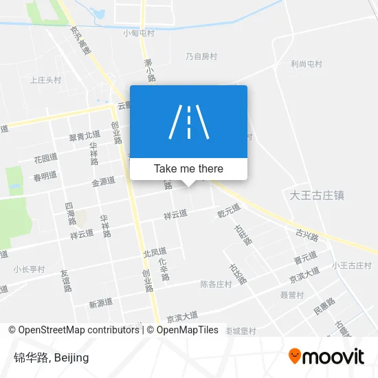 锦华路 map