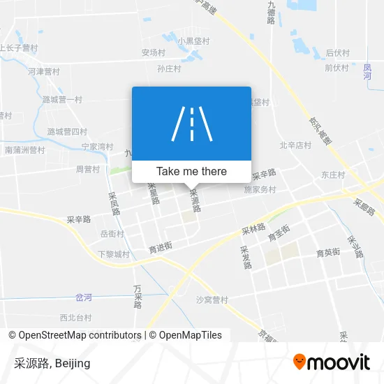 采源路 map