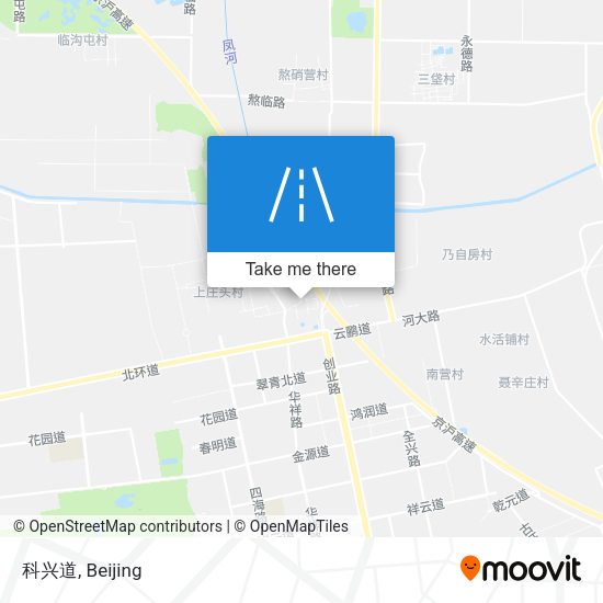 科兴道 map