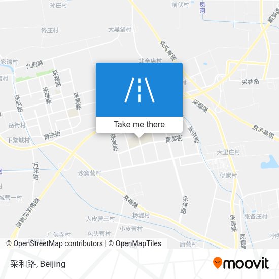 采和路 map